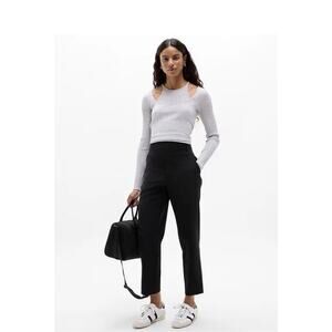 NWT ATHLETA Endless High Rise Pant Sz 4 Black # 533636 Pockets Stretch NEW!